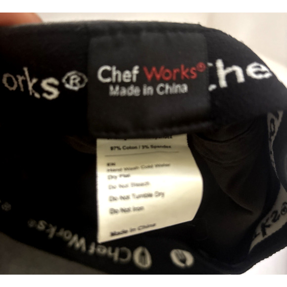 Chef Works Gray Urban Hat Giada Restaurant Adult Size S/M - Picture 9 of 9